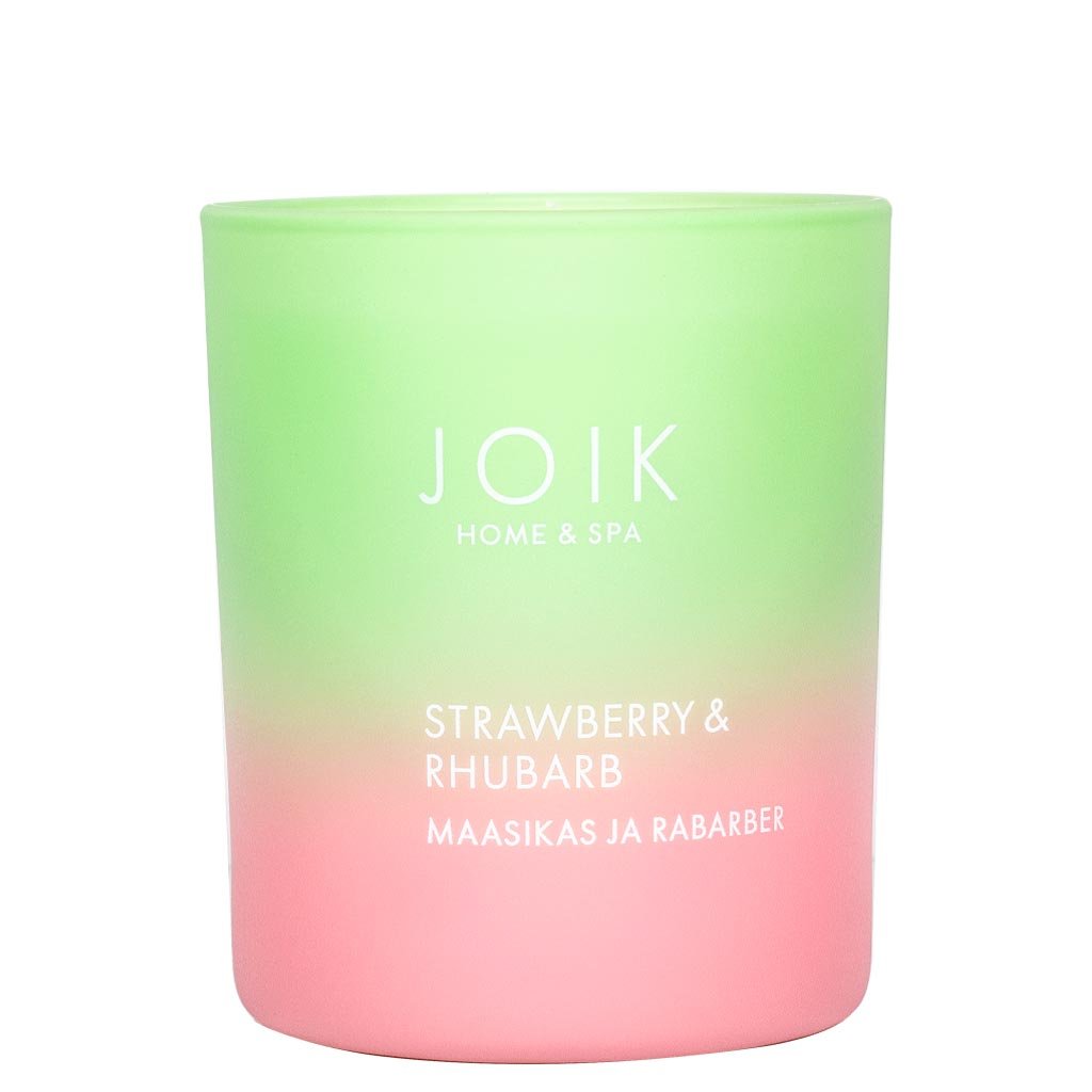 JOIK Home & SPA Doftljus Strawberry & Rhubarb 150 gram