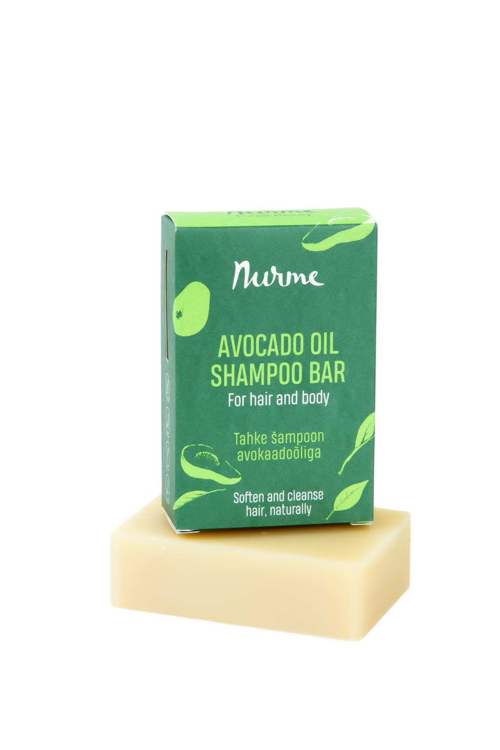 Nurme Avocado Oil Shampoo Bar 100g