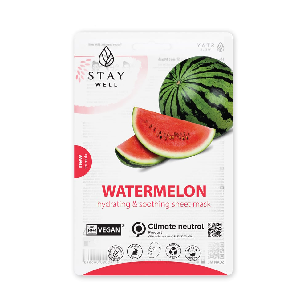 STAY Well Vegan Sheet Mask Watermelon 20 g