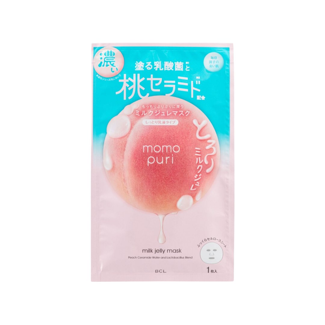 BCL Momopuri Milk Jelly Mask 1 st