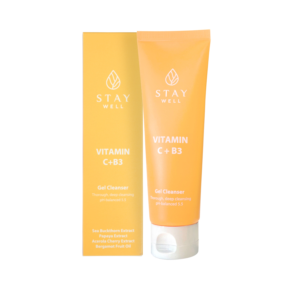 STAY Well Vitamin C +B3 Cleansing Foam 130 ml