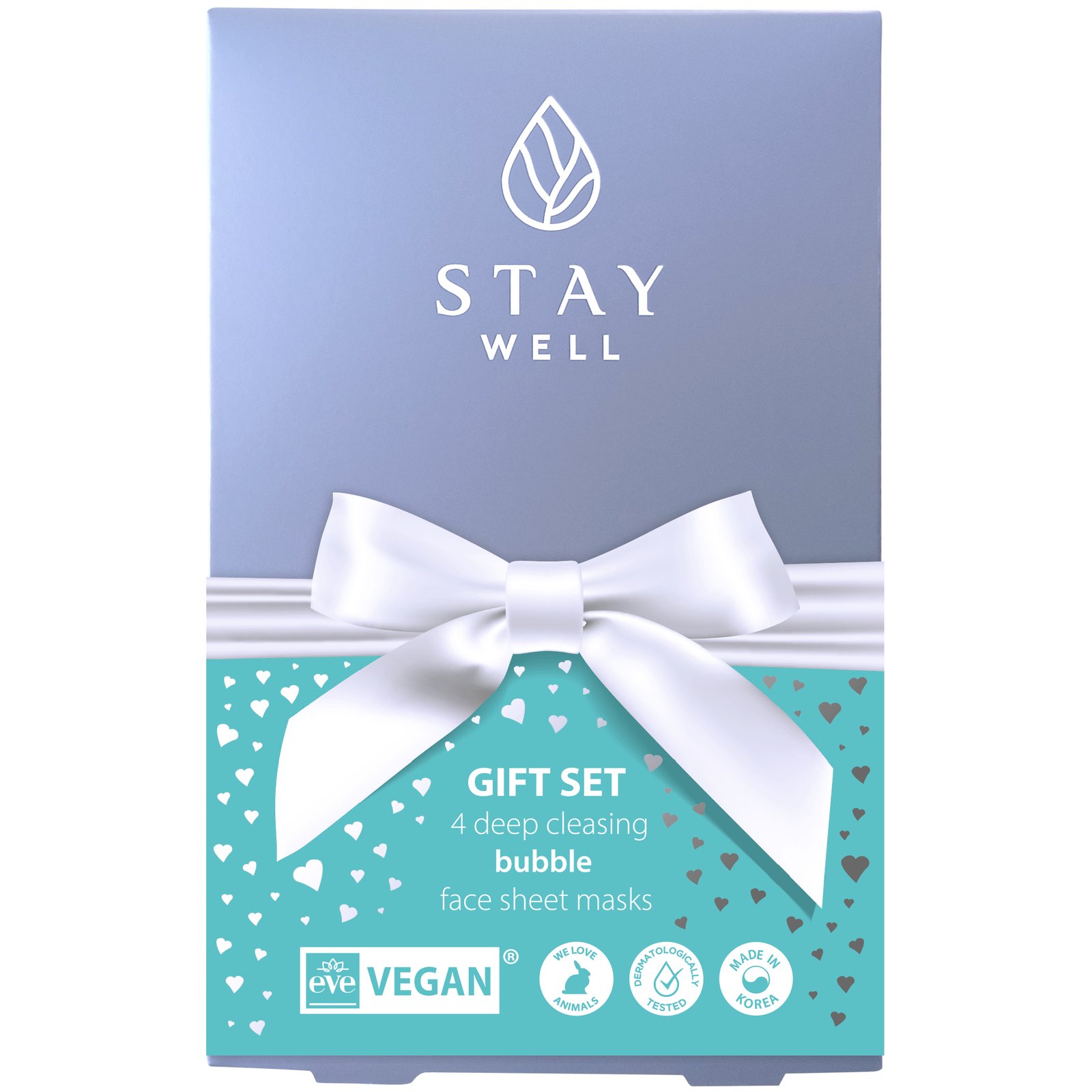 STAY WELL Bubble Masks Collection 4 st