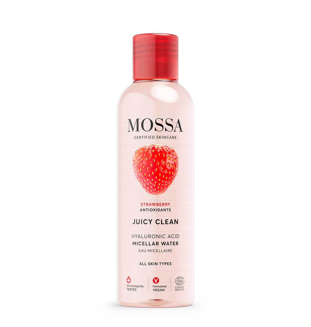 MOSSA Juicy Clean Hyaluronic Acid Micellar Water 200 ml