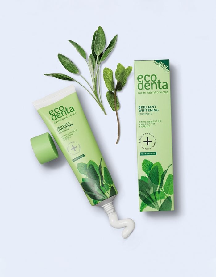 Ecodenta Green Brilliant Whitening Toothpaste 100 ml