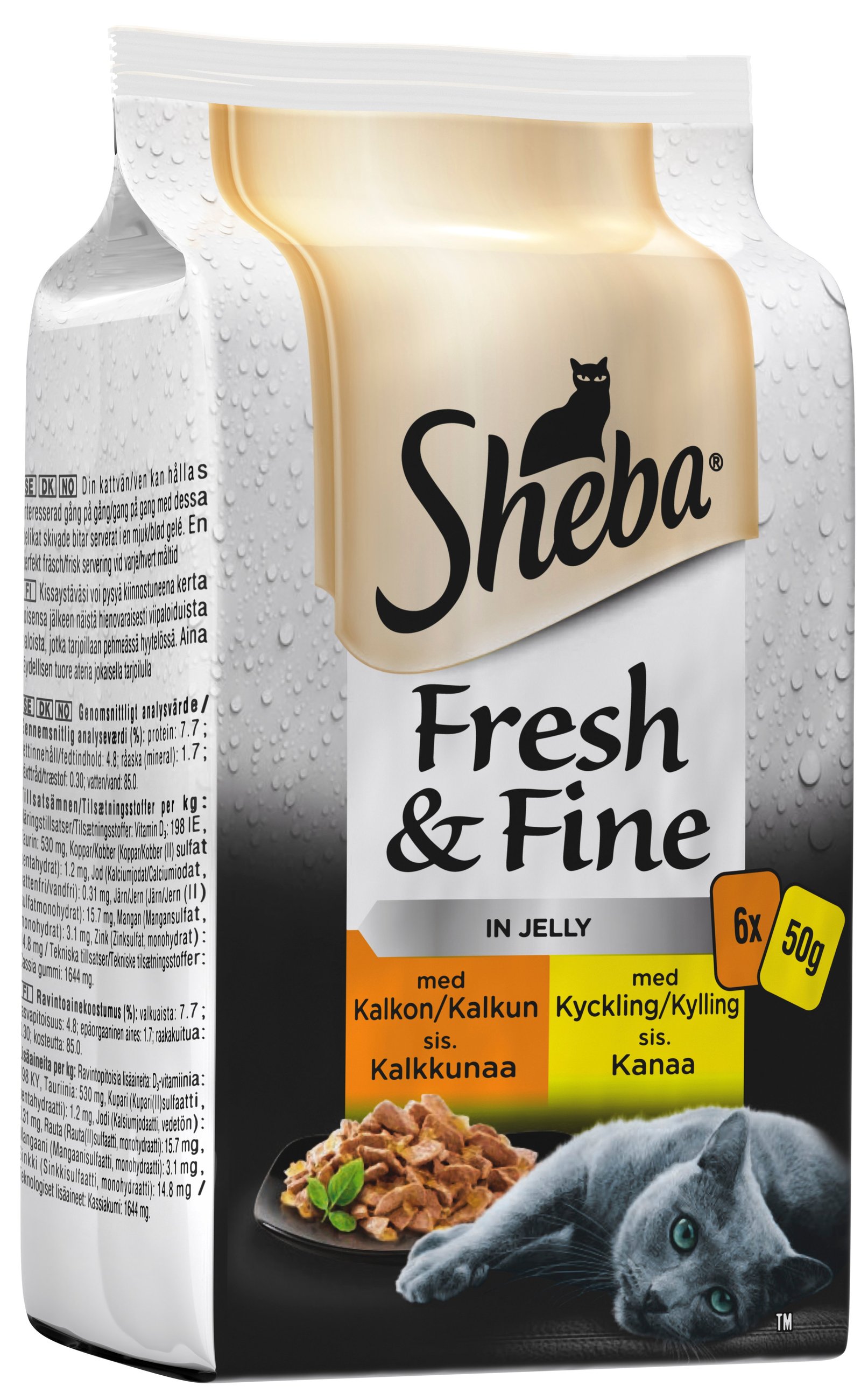 Sheba Fresh & Fine in Jelly 6x50g