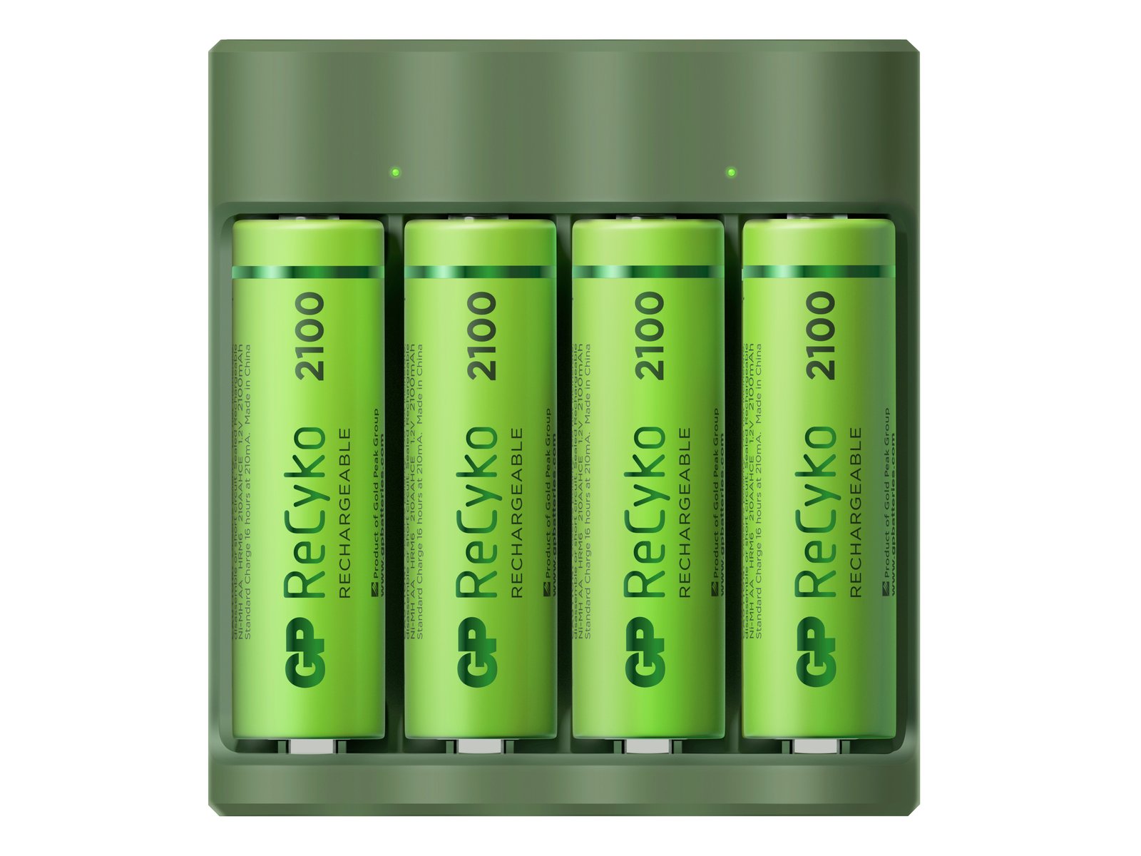 GP Batteries ReCyko Everyday Batteriladdare B421 USB  1 st