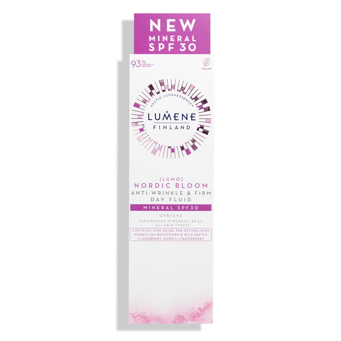 Lumene Lumo Nordic BloomAnti-Wrinkle & Firm SPF30 Day Fluid 50 ml