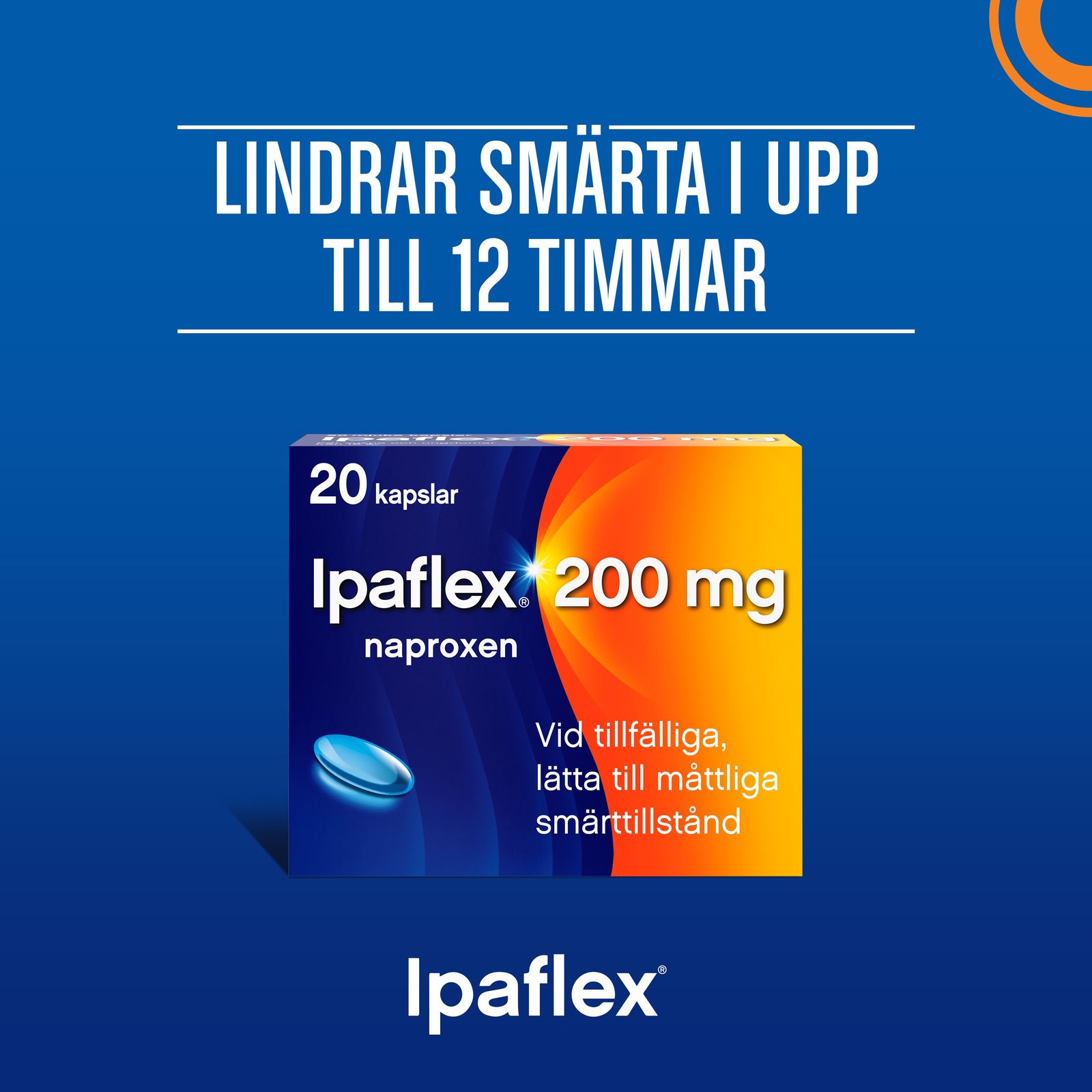 Ipaflex 200mg Naproxen 20 mjuka kapslar