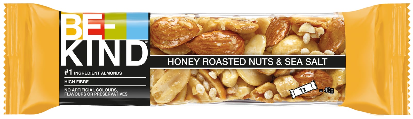 BE-KIND Honey Roasted Nuts & Sea Salt 40g