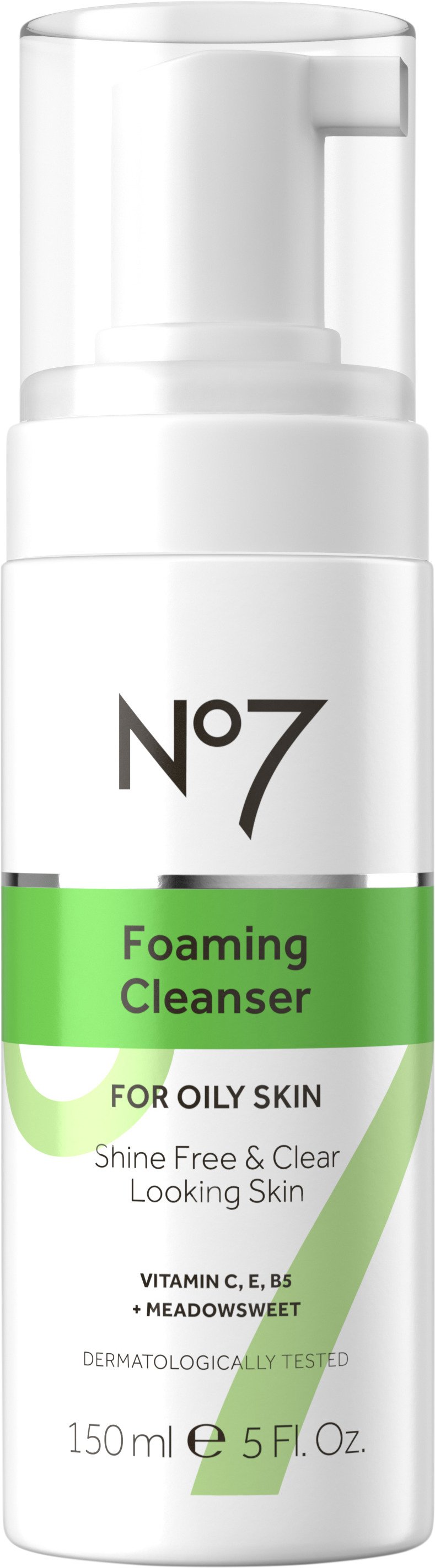 No7 Radiant Results Foaming Cleanser Oily Skin 150 ml