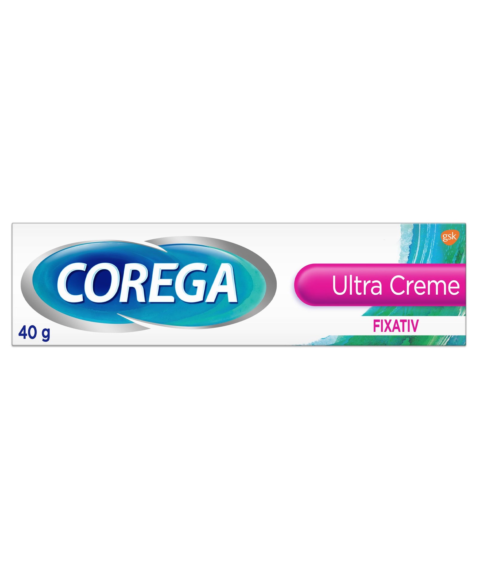 Corega Ultra Cream Fixativkräm Tandproteser 40 g