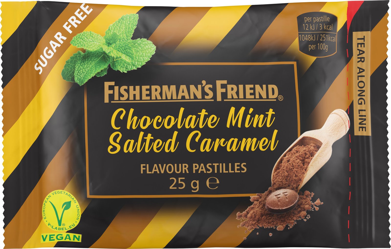 Fisherman's Friend Chocolate Mint Salted Caramel 25g