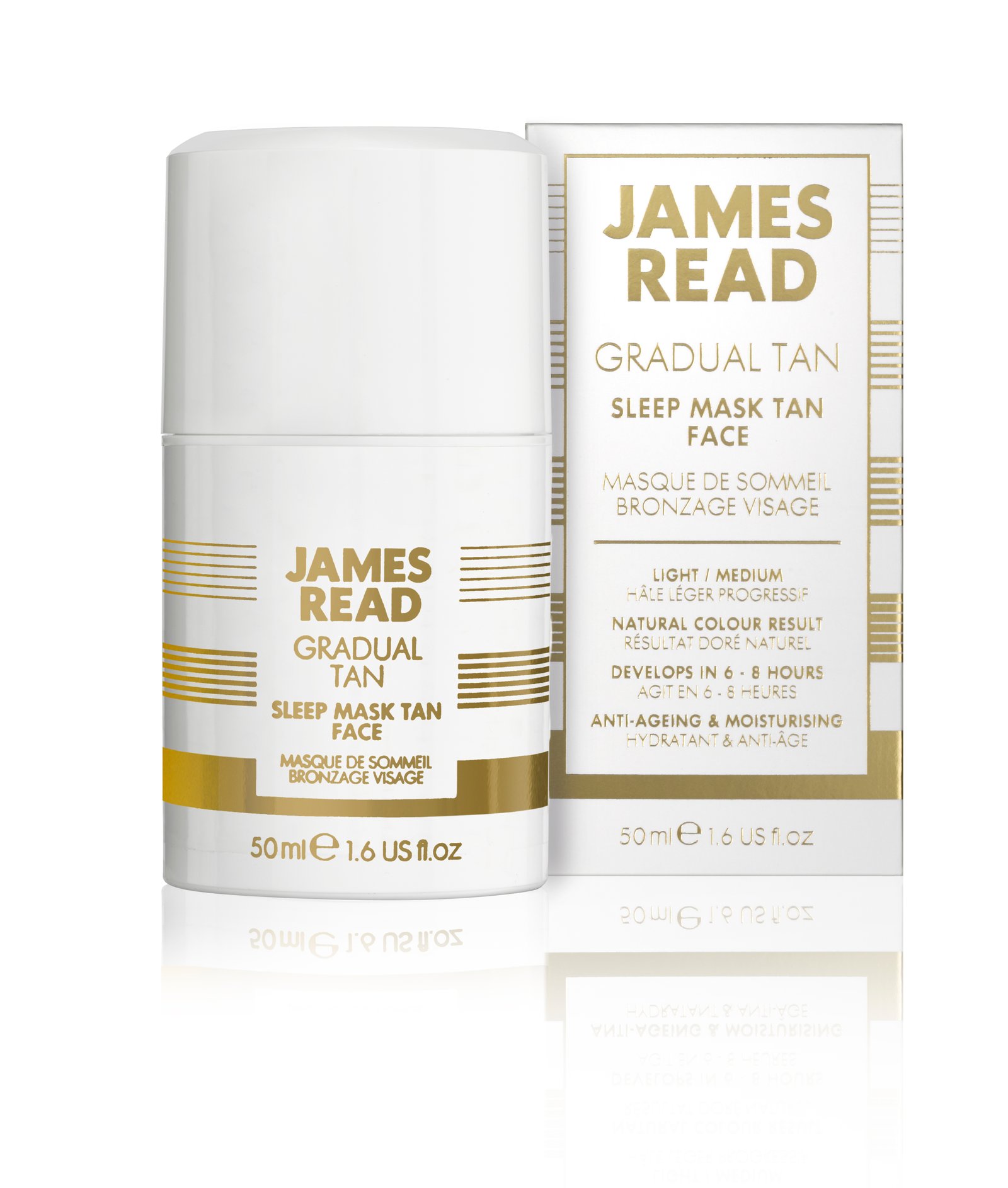 James Read Sleep Mask Tan Face 50ml