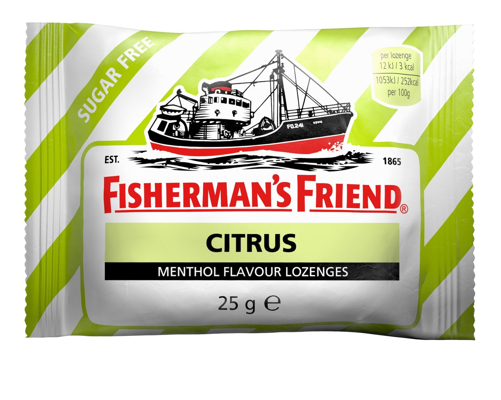 Fisherman's Friend Citrus Sockerfri 25 g