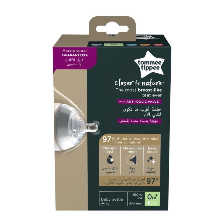 Tommee Tippee Closer To Nature Anti-Colic Nappflaska 150 ml