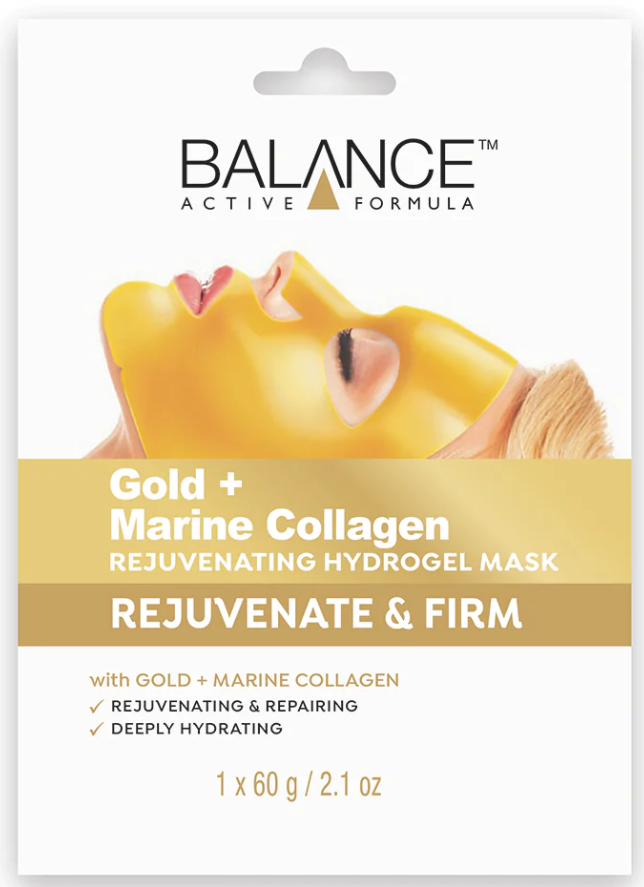 Balance Active Formula Gold + Marine Collagen Rejuvenating Hydrogel Mask 60g