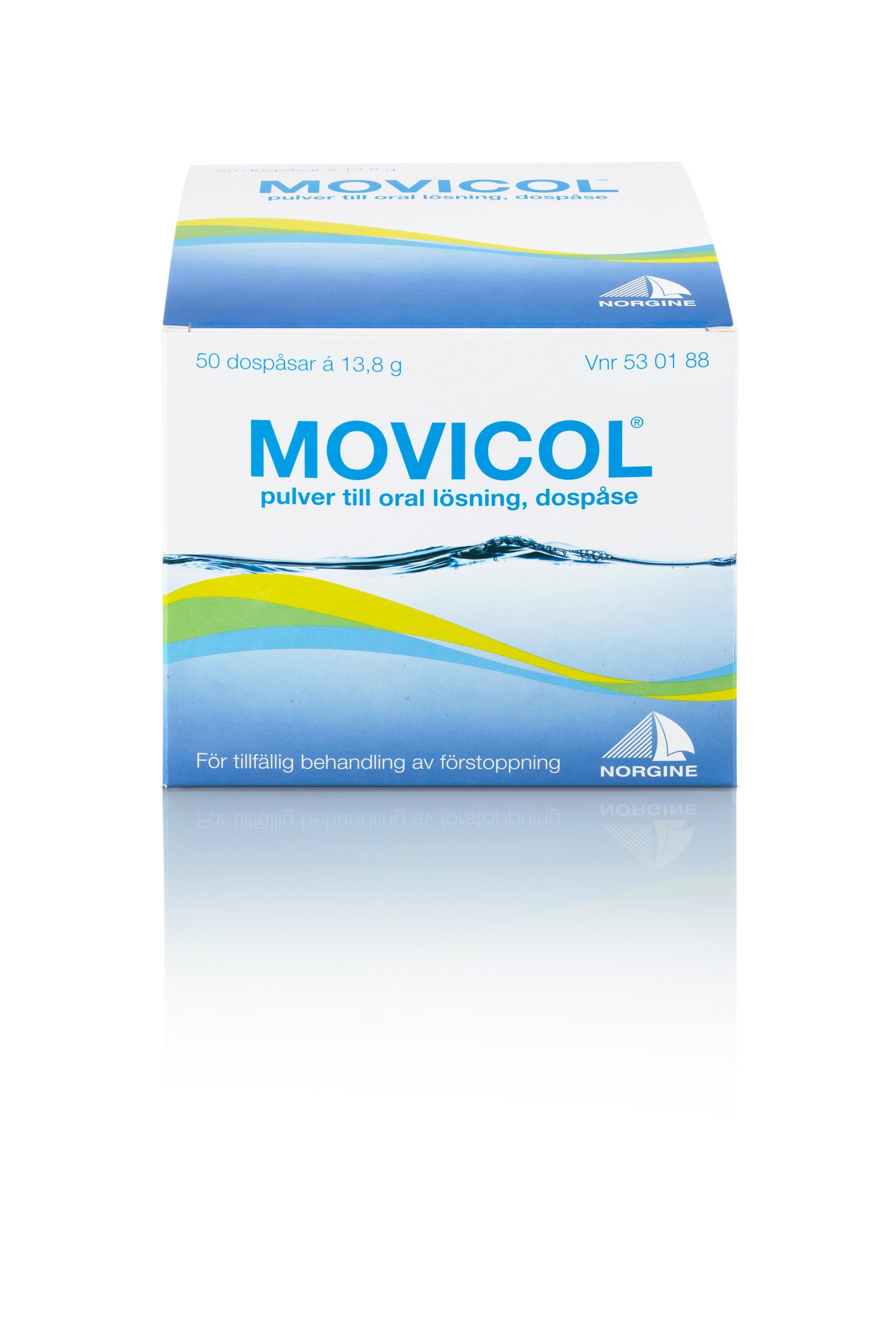 Movicol dospåse, pulver till oral lösning, 50 st