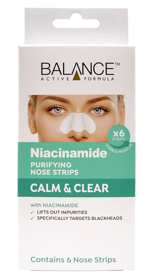 Balance Active Formula Niacinamide Nose Strip 6 st