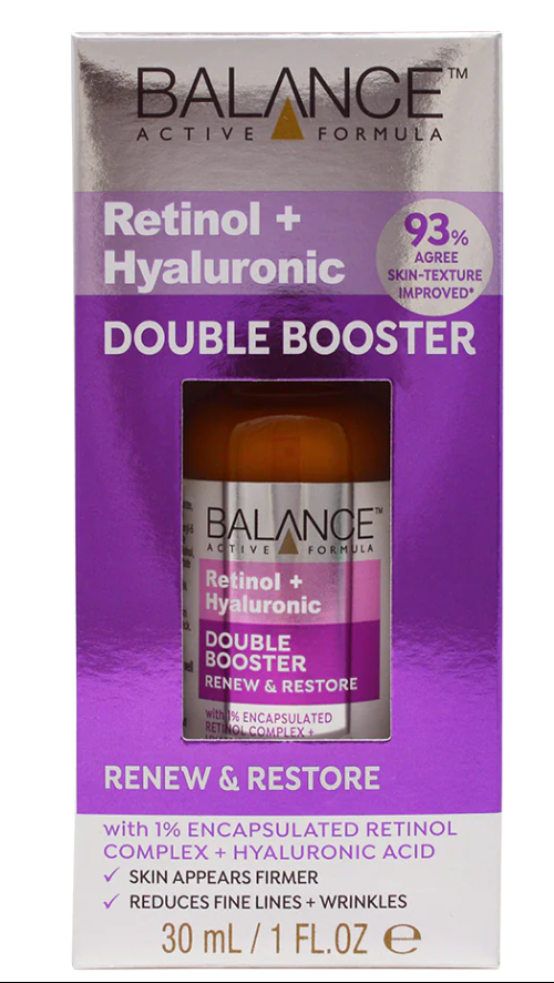 Balance Active Formula Retinol + Hyaluronic Double Booster 30 ml