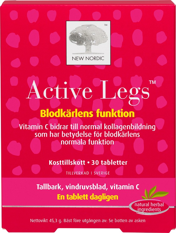 Active Legs Kosttillskott 30 tabletter