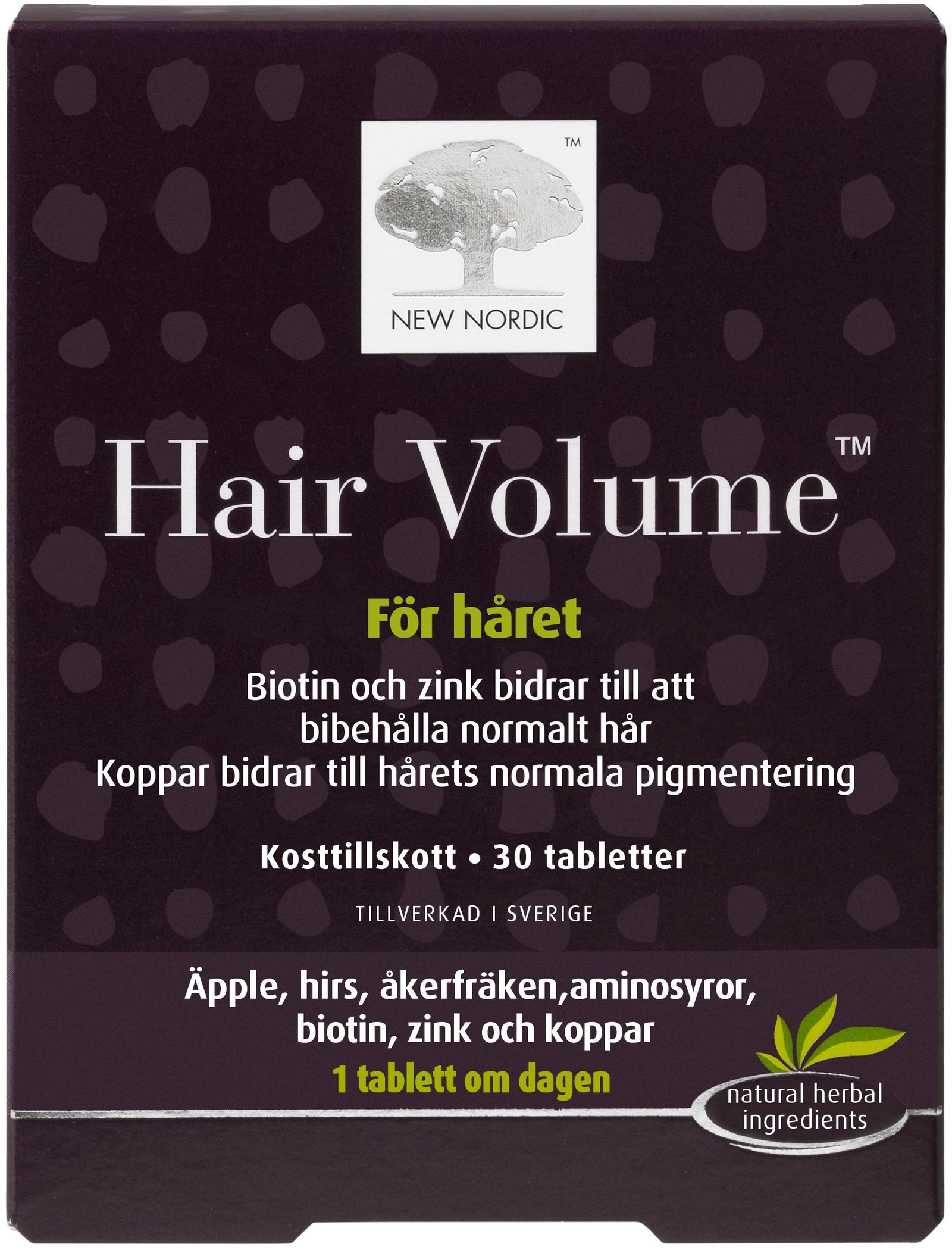Hair Volume Kosttillskott 30 st