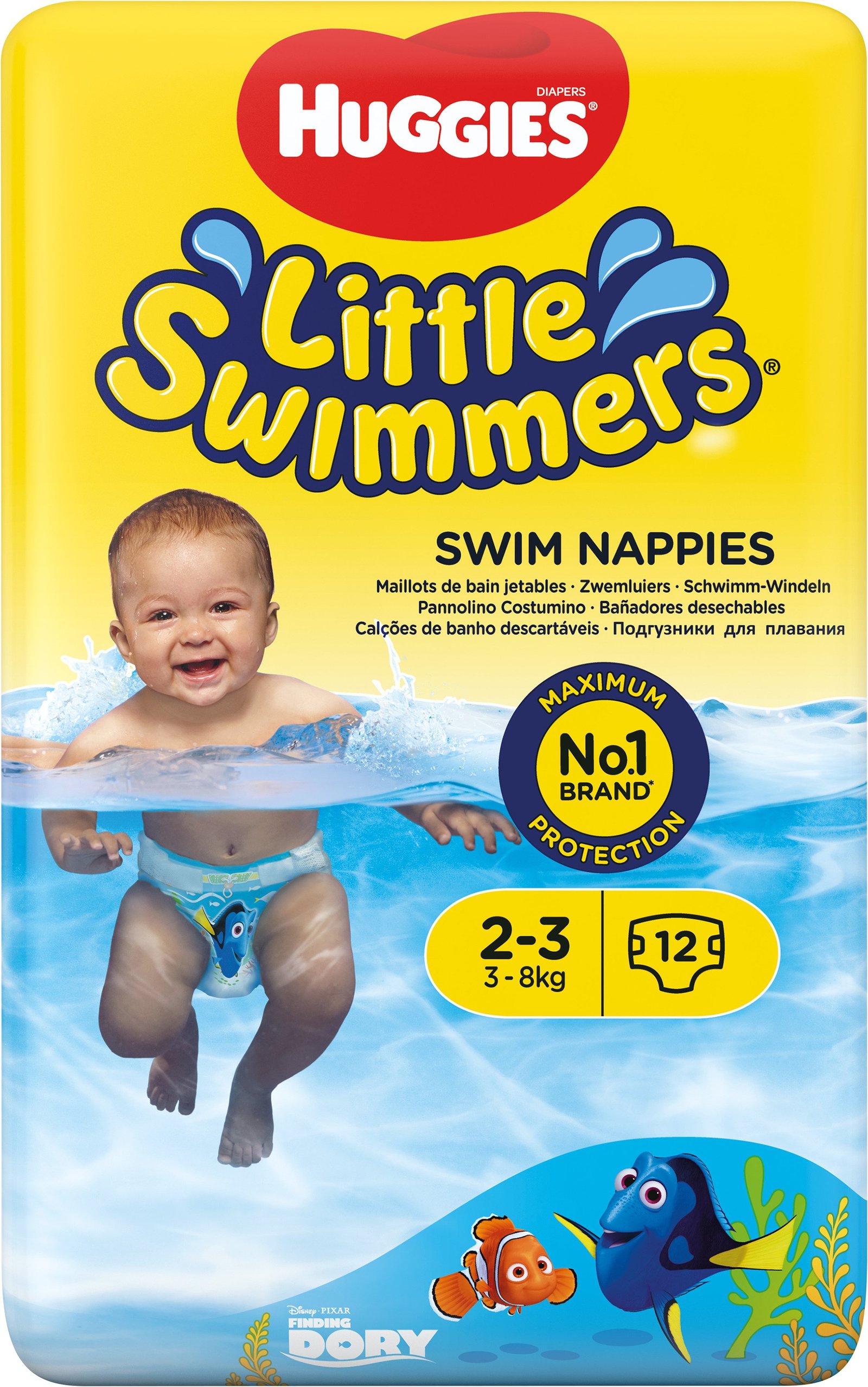 Huggies Little Swimmers Stl 2-3 (3-8 kg)
