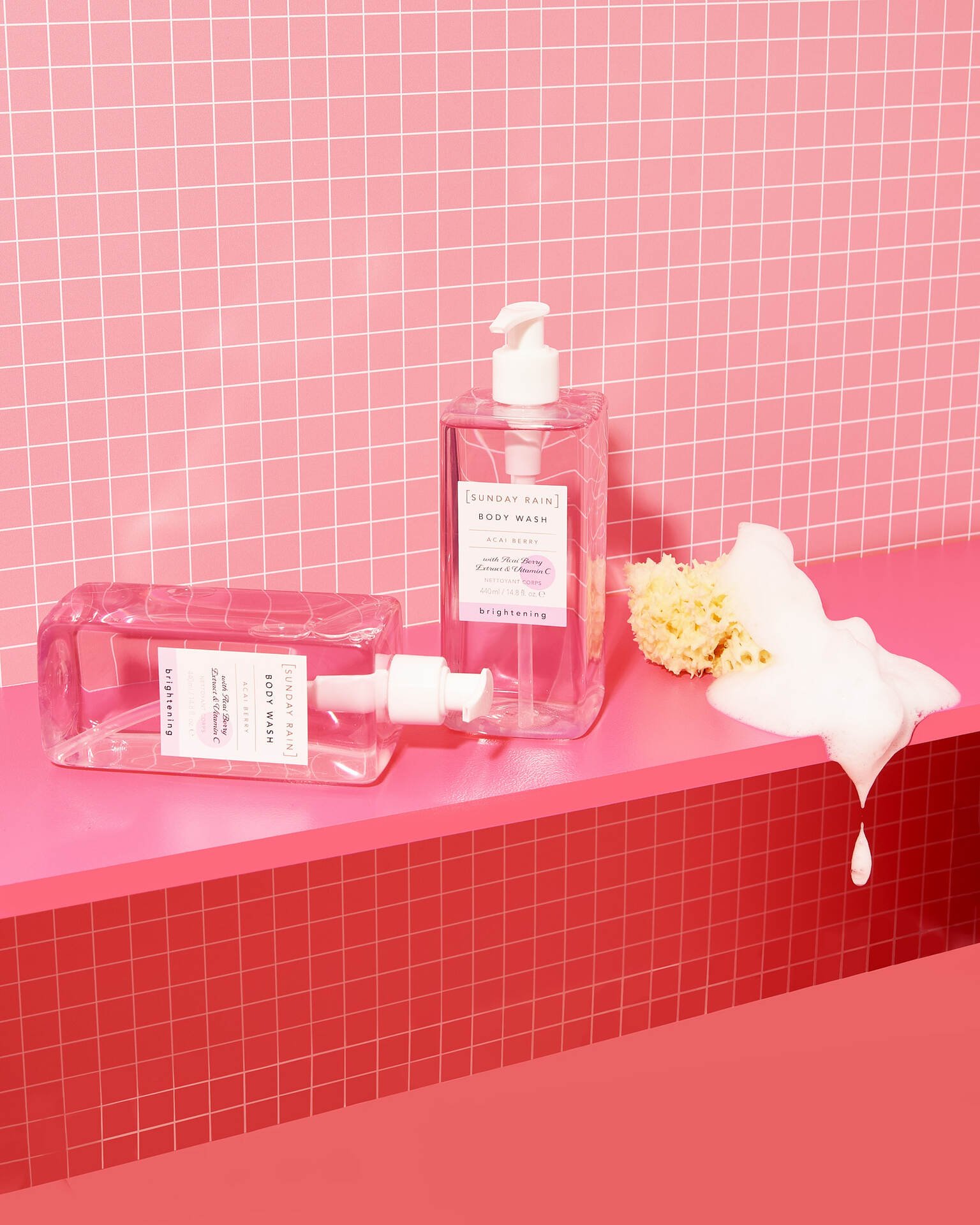 Sunday Rain Acai Berry Body Wash 440 ml