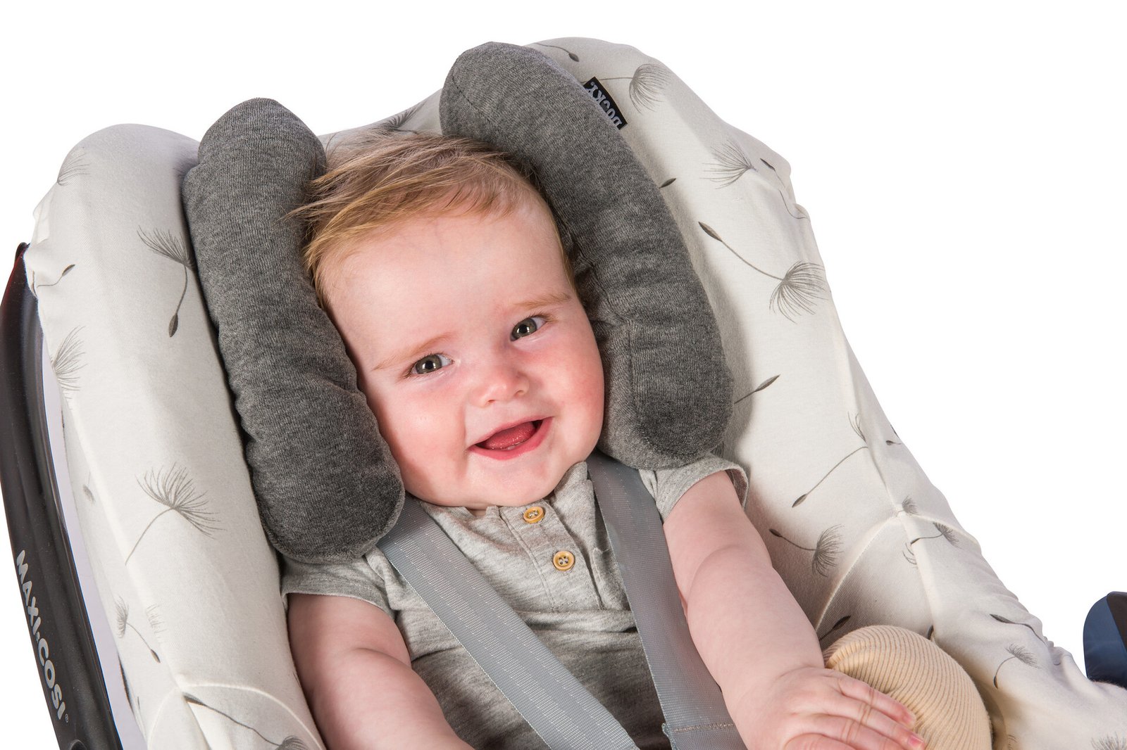 Dooky Head Support Pillow Grey 0-5 år 1 s