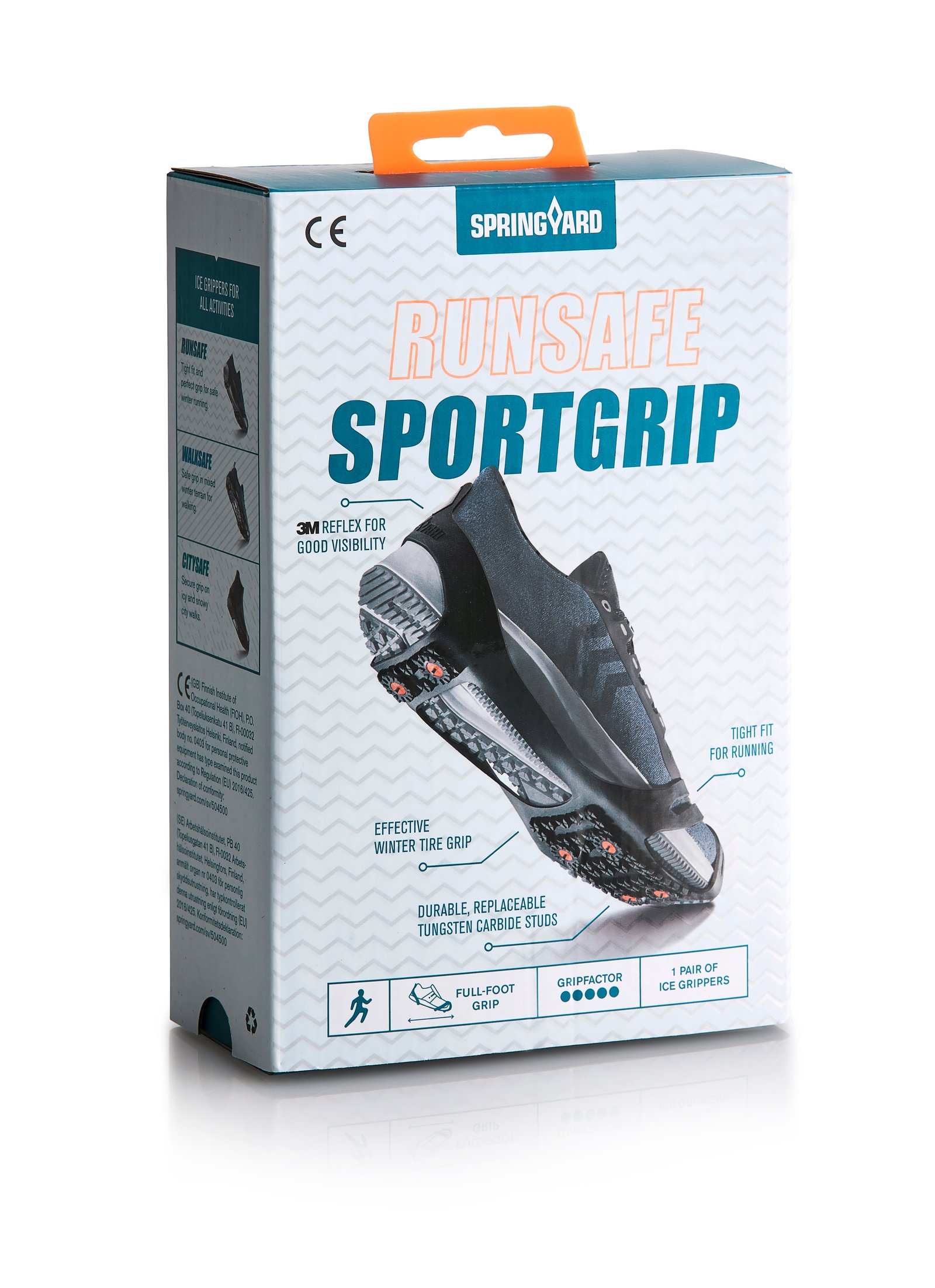 Springyard SportGrip Runsafe Broddar Stl 35-38