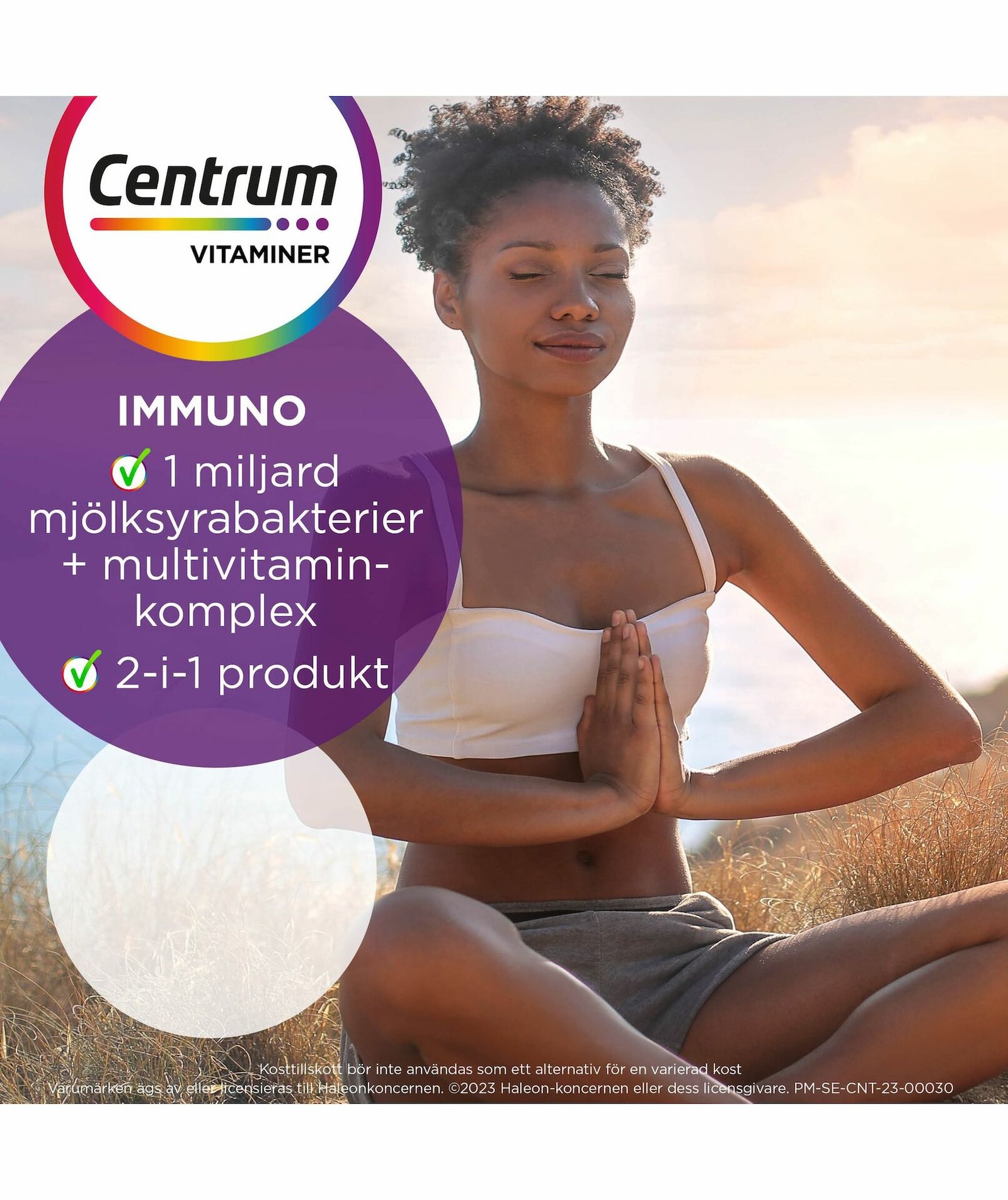 Centrum Immuno Multivitamin & Mjölksyrabakterier 60 tabletter