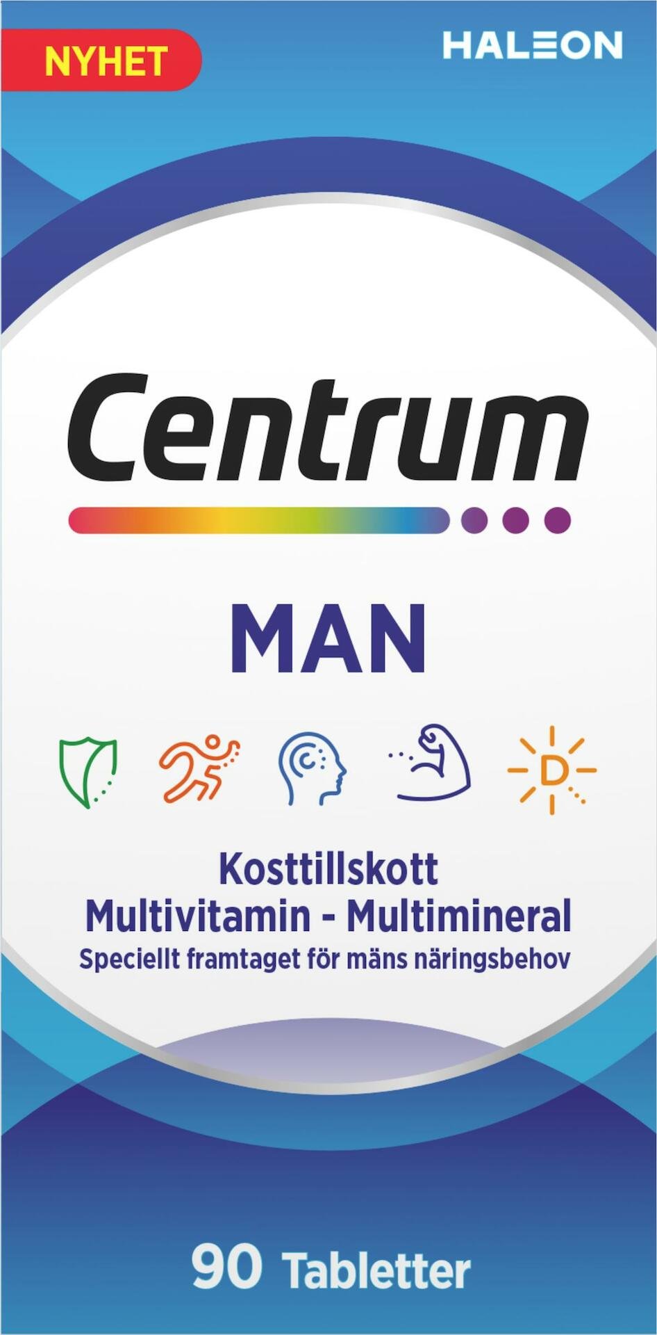 Centrum Man Multivitamin/Multimineral 90 tabletter