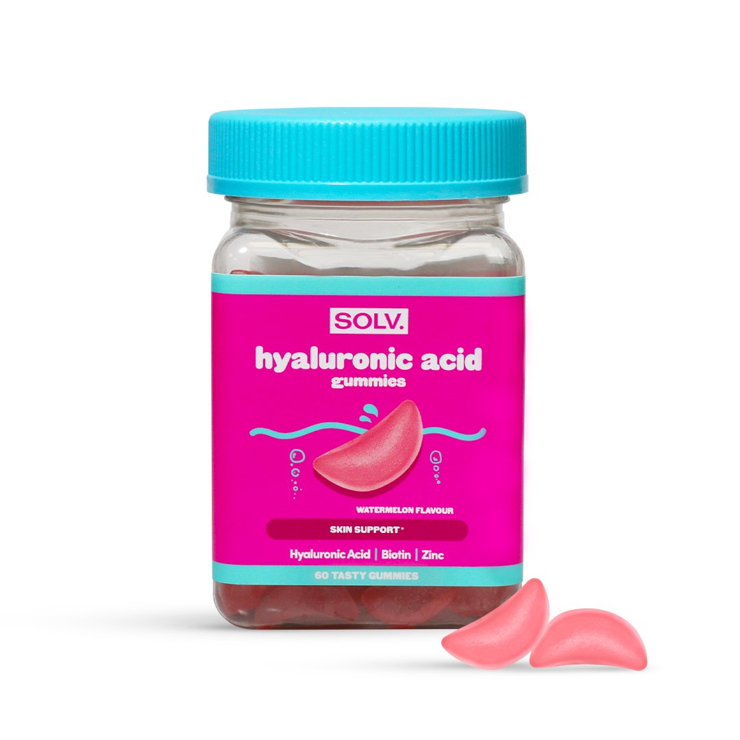SOLV Hyaluronic acid gummies 60 tuggtabletter