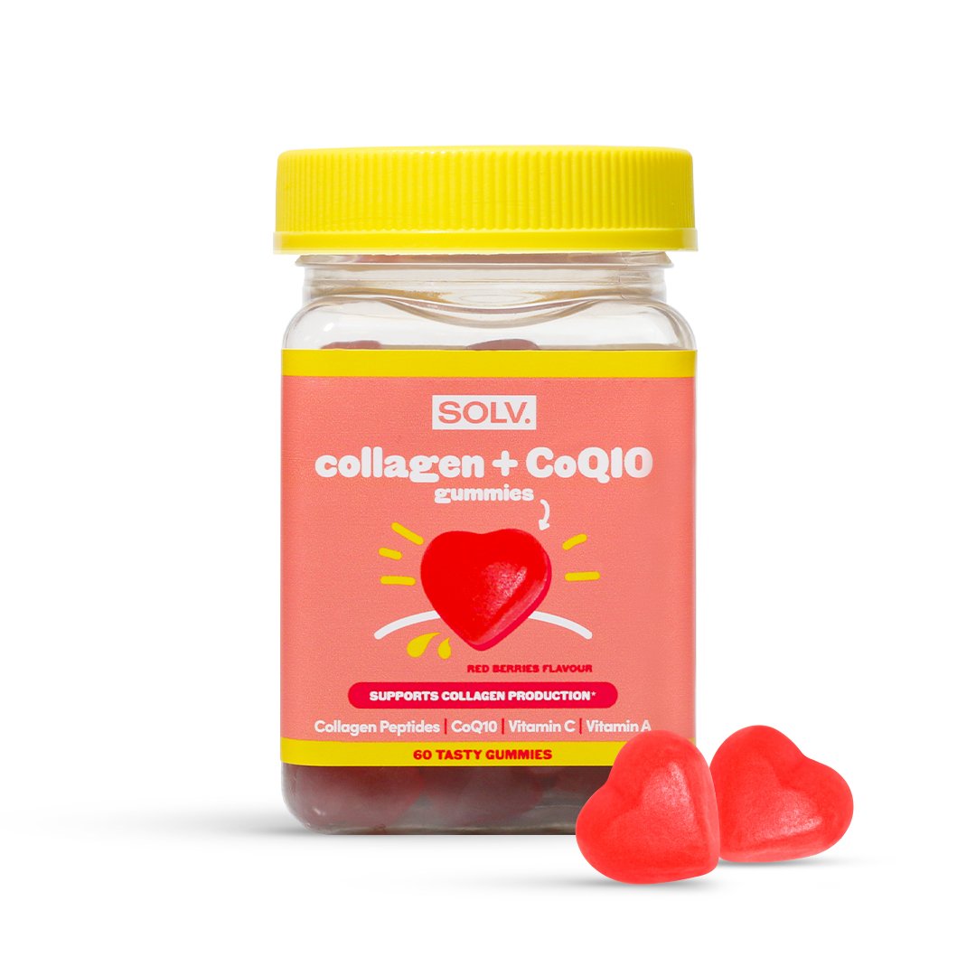 SOLV Collagen Peptides + CoQ10 Gummies 60 tuggtabletter