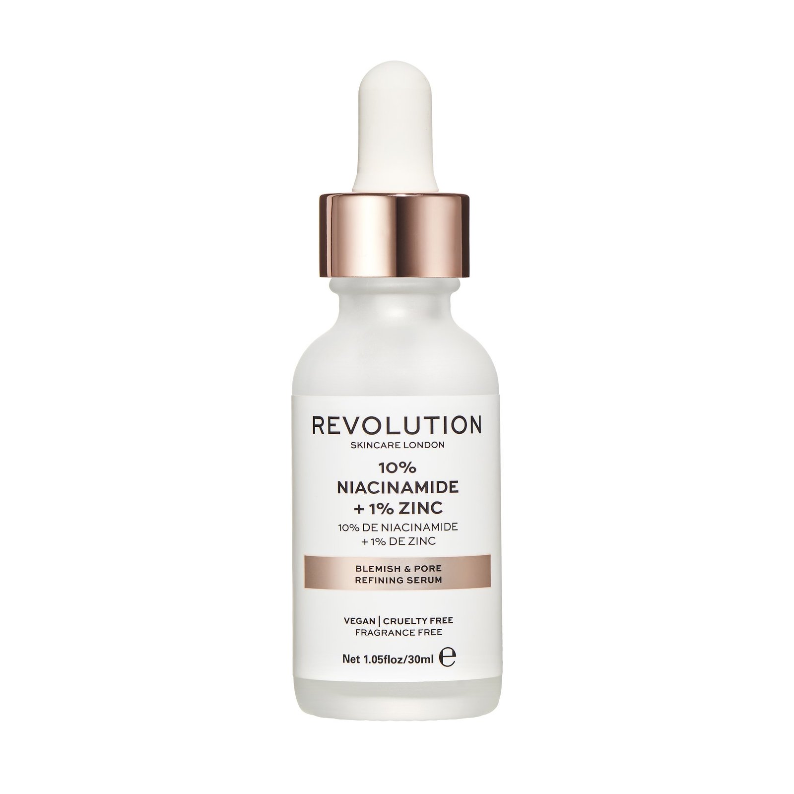 Revolution Skincare Blemish & Pore Refining Serum 10% Niacinamide + 1% Zinc 30 ml