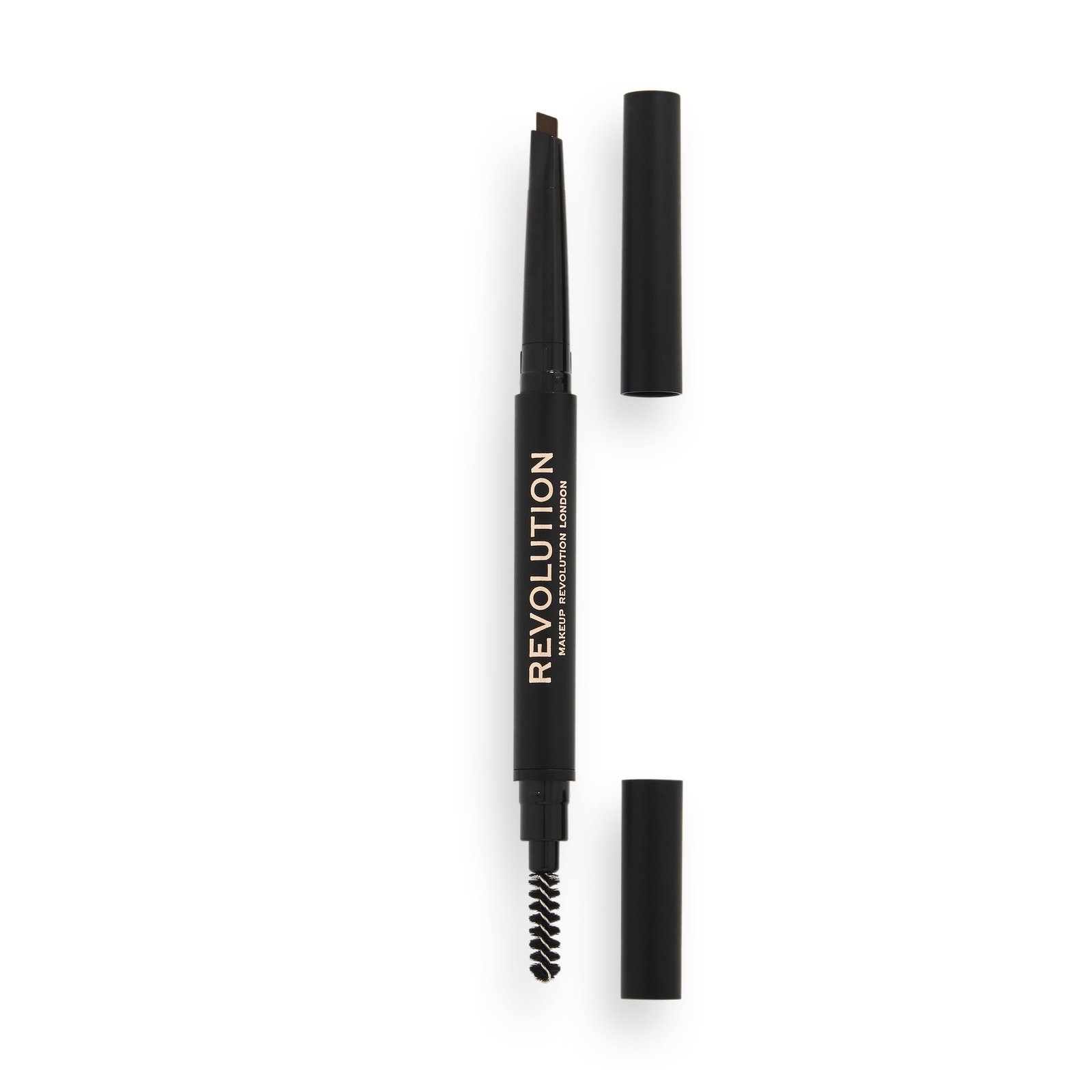 Makeup Revolution Duo Brow Definer Pencil Medium Brown 0,25g