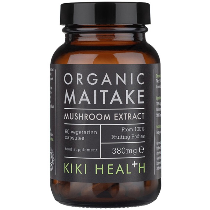 Kiki Health Organic Maitake Extract Mushroom 60 kapslar