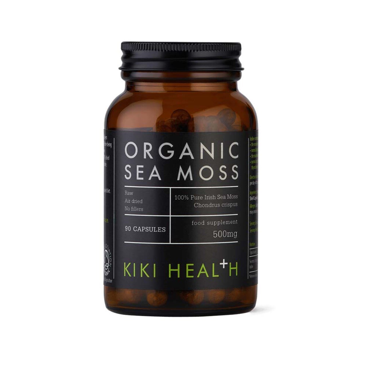 Kiki Health Organic Irish Sea Moss 90 kapslar