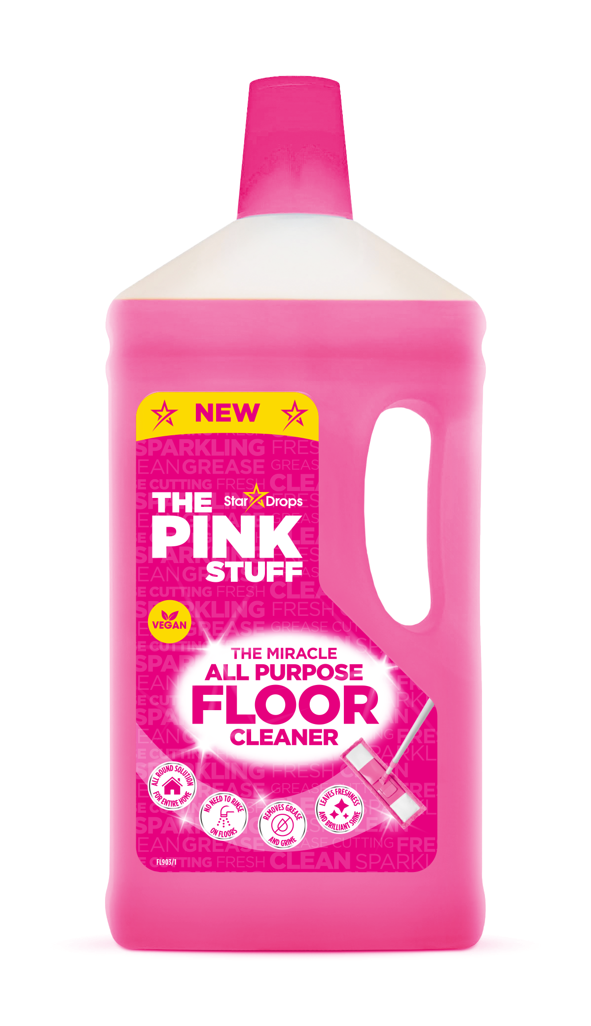 THE PINK STUFF Miracle All Purpose Floor Cleaner 1 liter