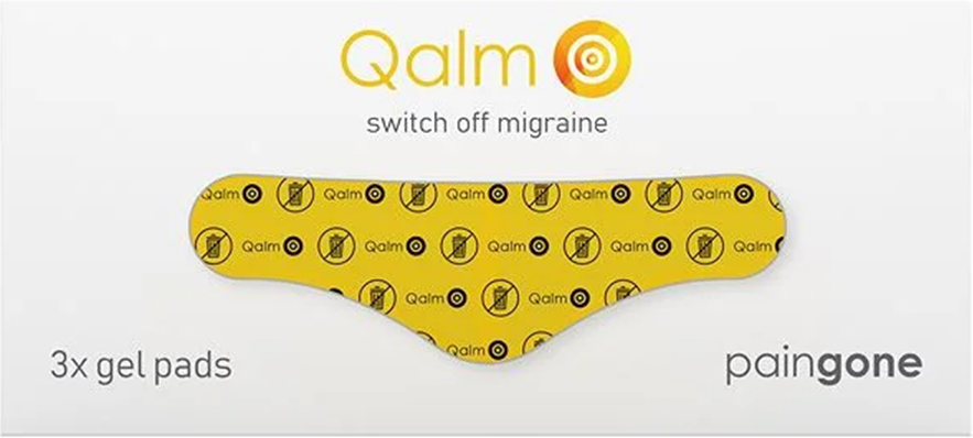 Paingone Gel Pads Qalm Migraine 3st