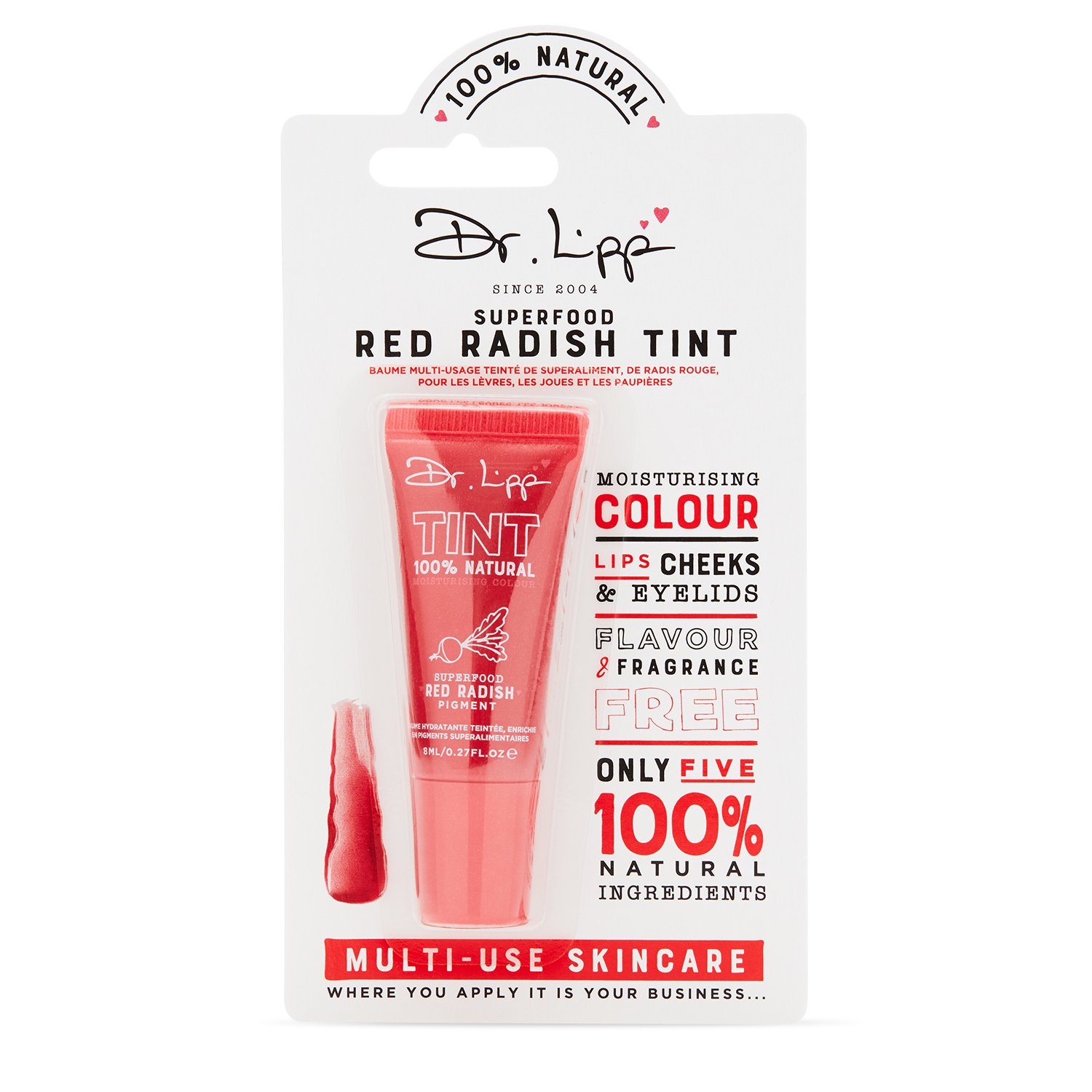 Dr. Lipp Tinted Balm Red Radish 8 ml