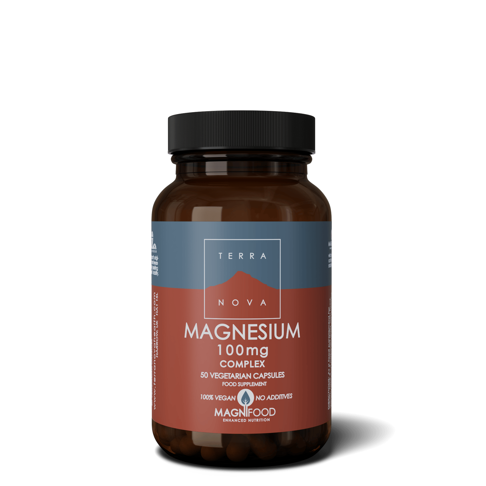 Terranova Magnesium 100 mg Complex 50 kapslar
