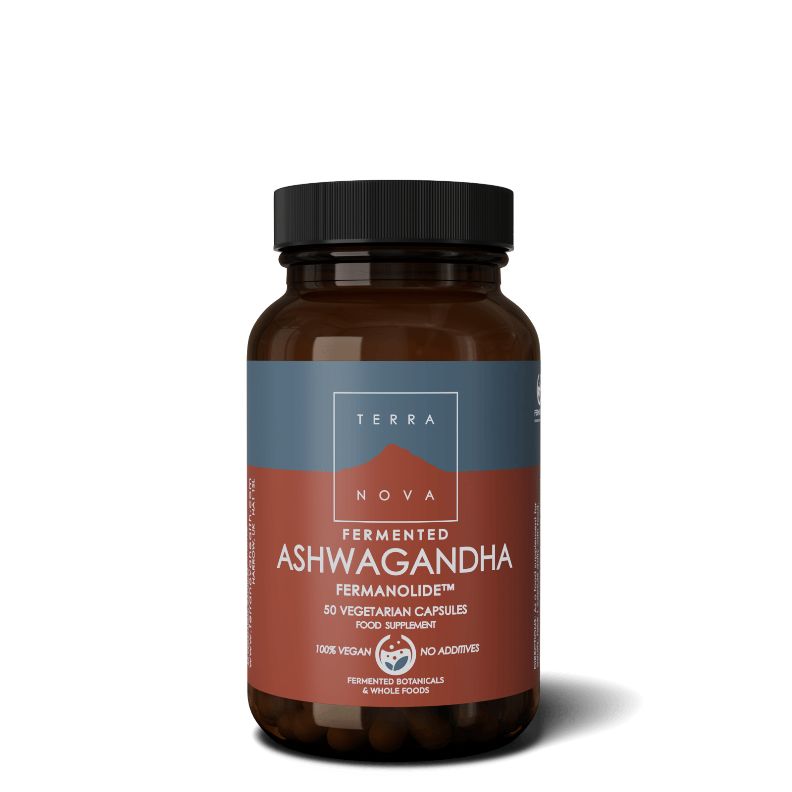 Terranova Fermented Ashwagandha Fermanolide 250 mg 50 kapslar