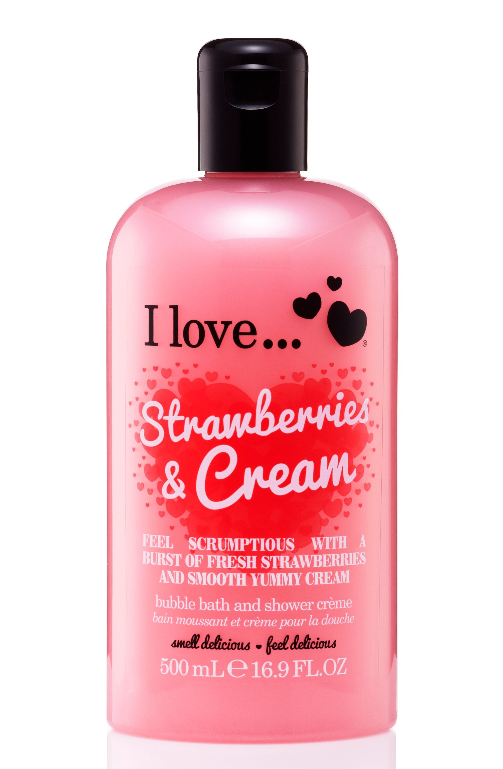 I Love Originals Bath & Shower Crème Strawberries & Cream 500 ml