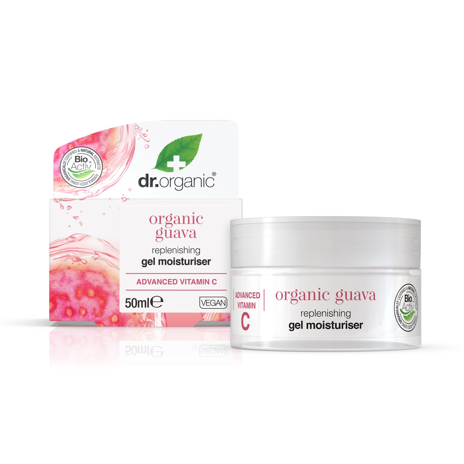 Dr Organic Guava Gel Moisturiser 50 ml