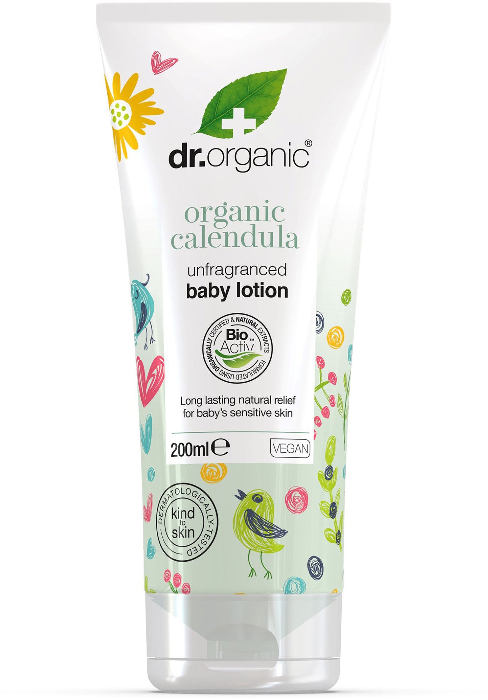 Dr Organic Calendula Baby Lotion 200 ml