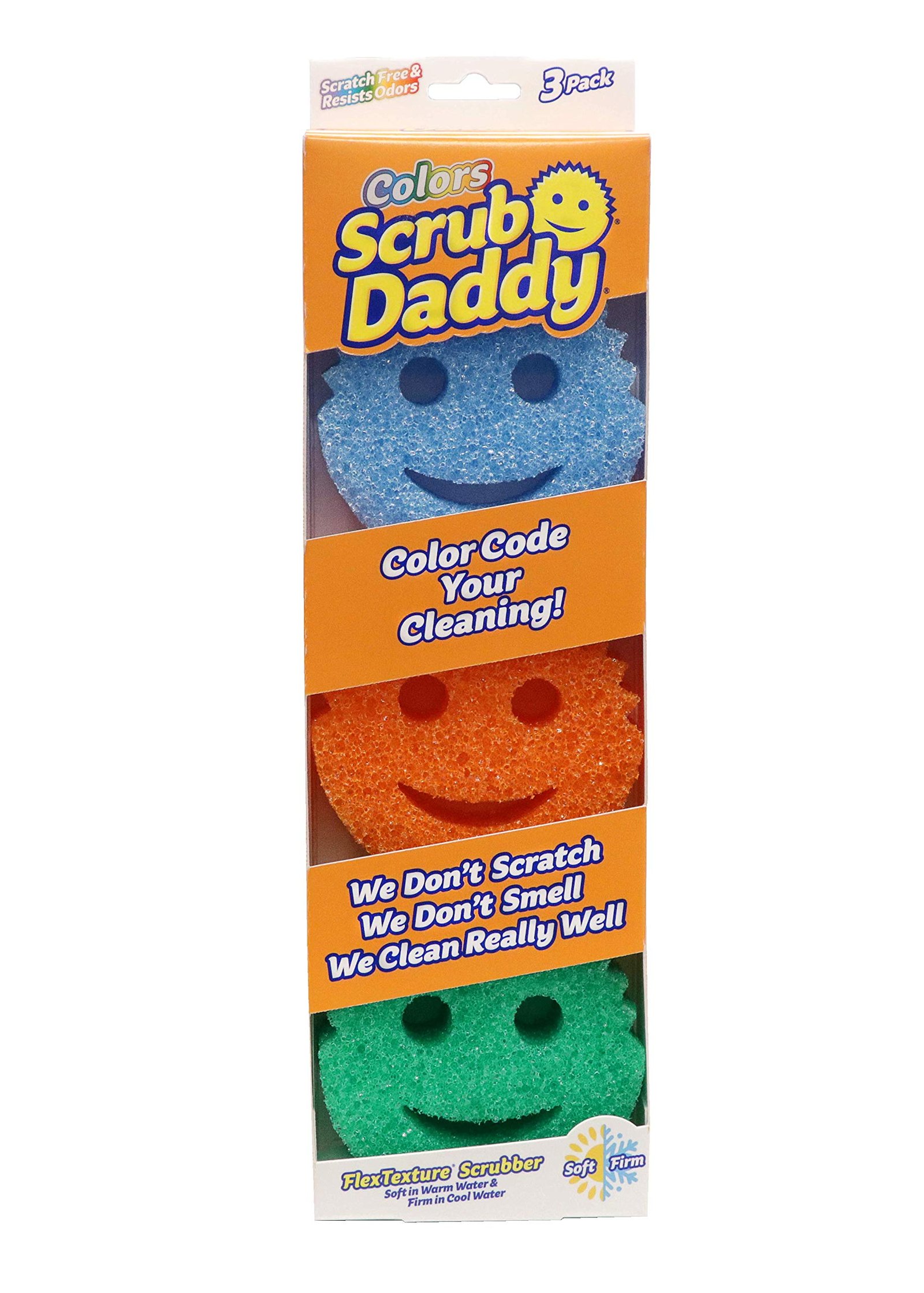 Scrub Daddy Colour 3 pack