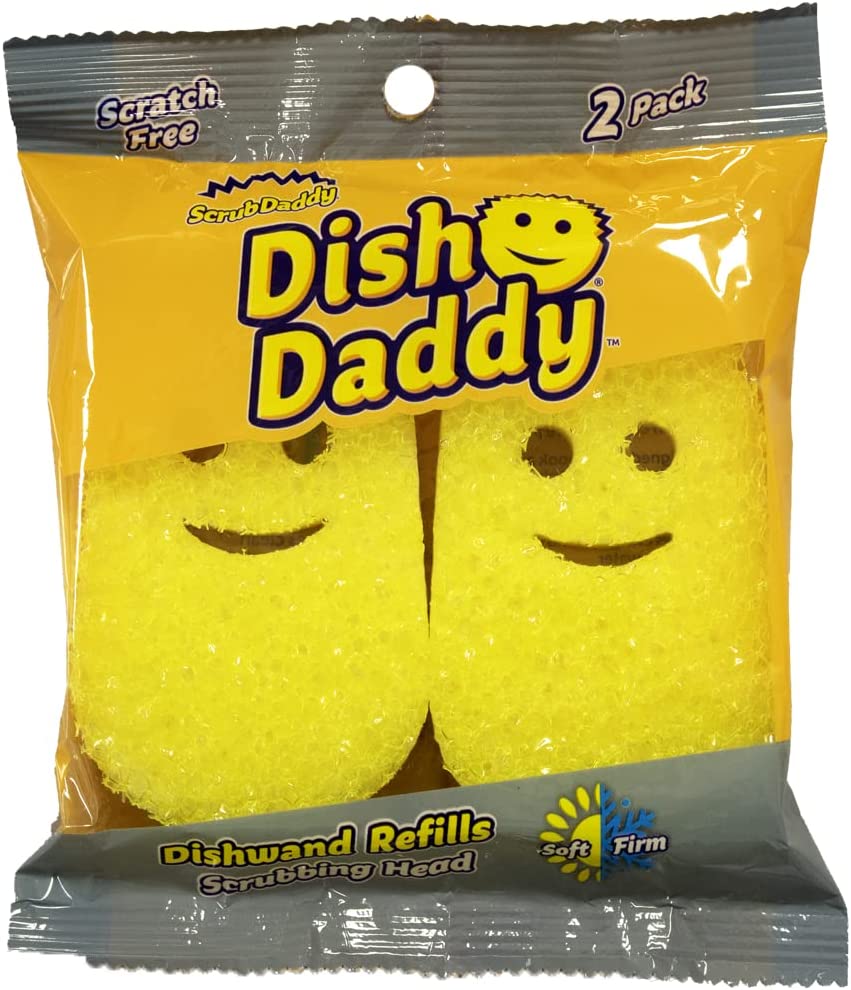 Scrub Daddy Dish Wand Replace 2-pack