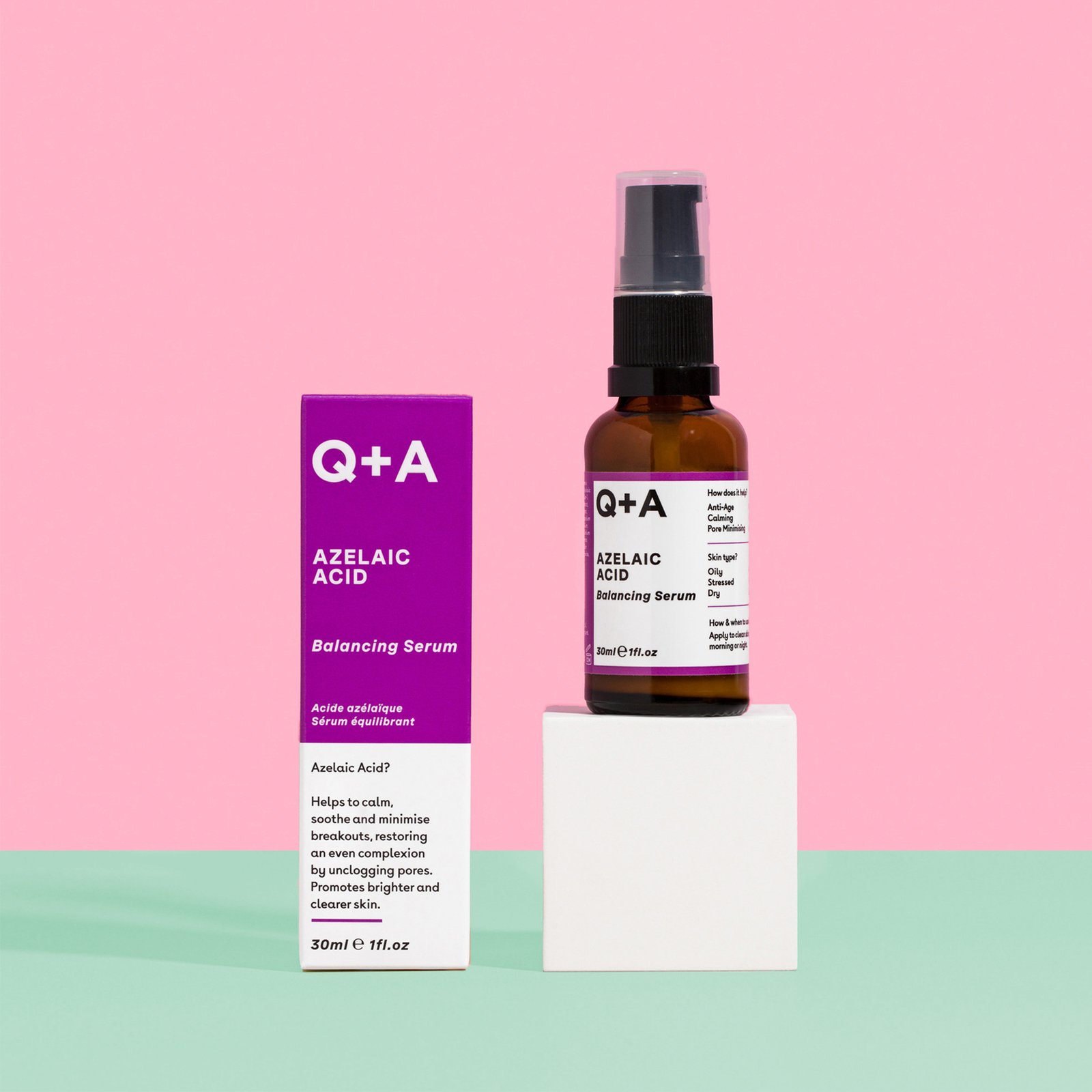 Q+A Azelaic Acid Facial Serum 30 ml