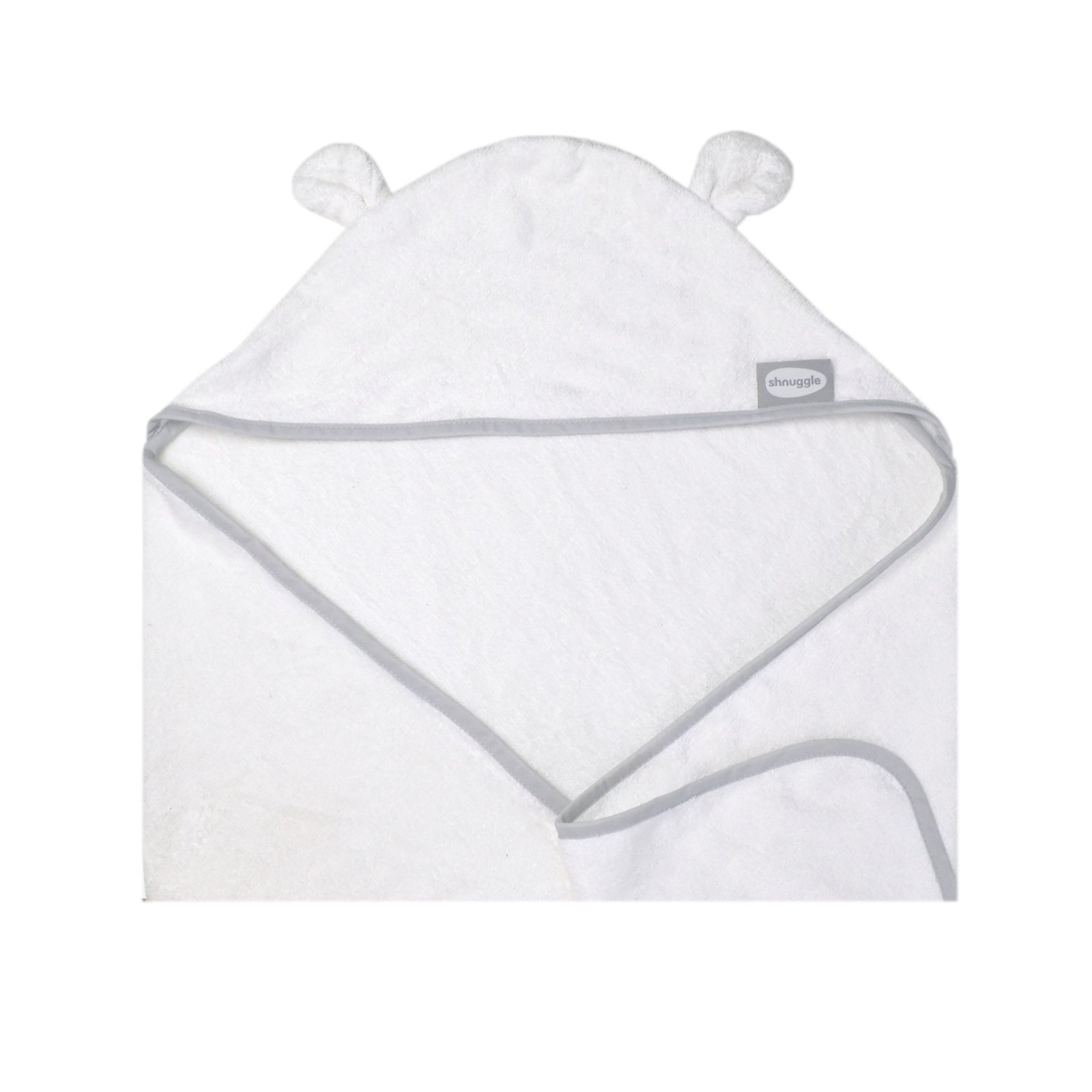 shnuggle Baby Towel Wearable 85x85 cm White 1 st