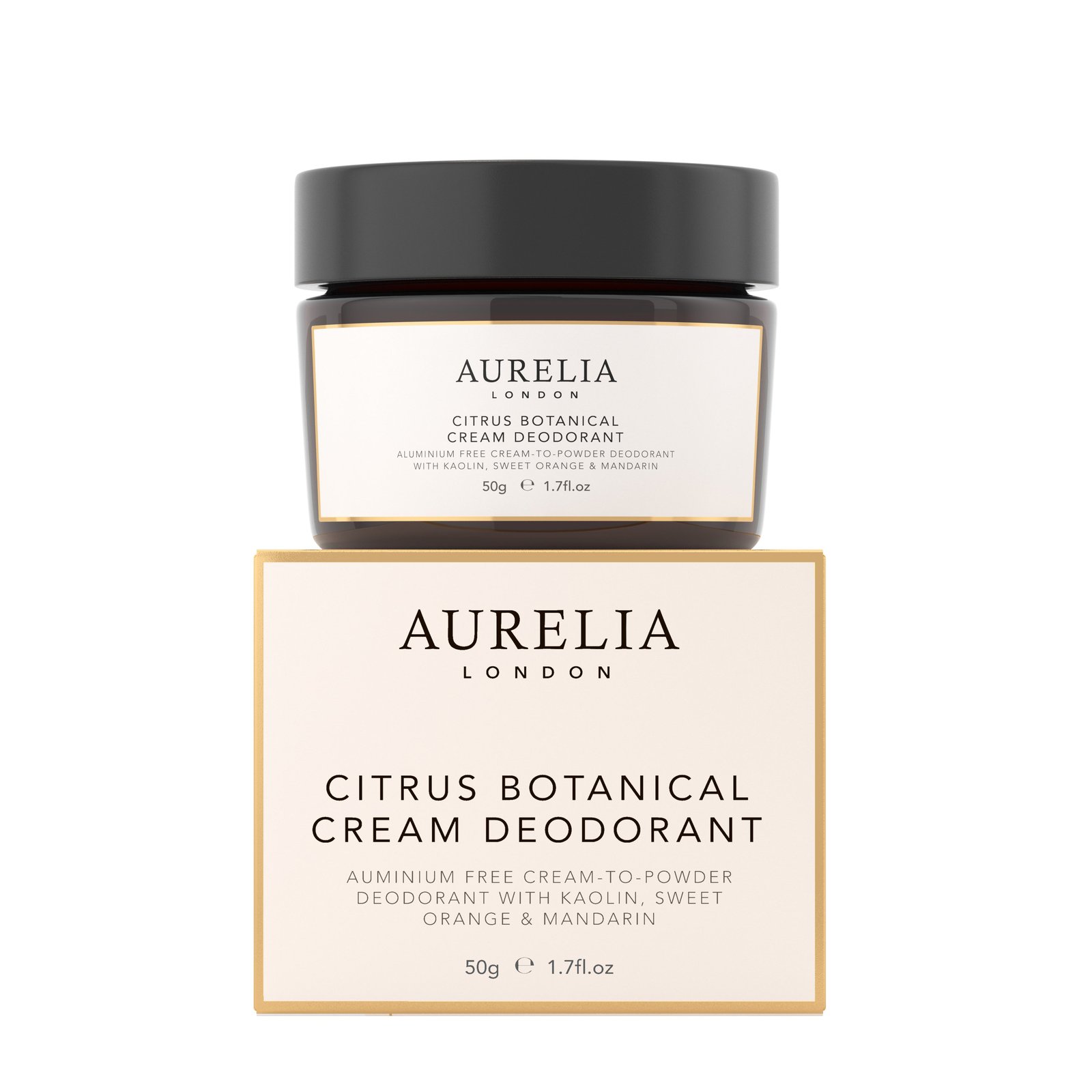 AURELIA LONDON Citrus Botanical Cream Deodorant 50 g